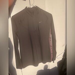 Nike dri-fit track quarter zip-up. Size medium.